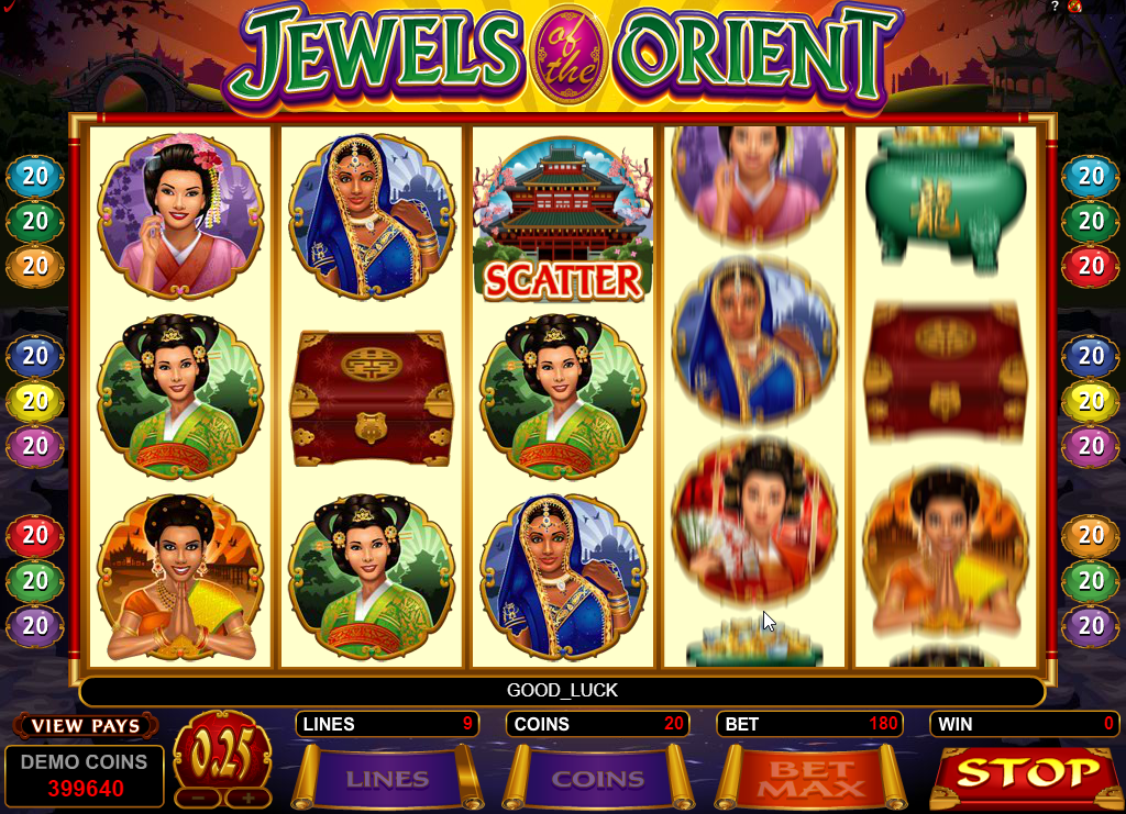 jewels of the orient игровой автомат