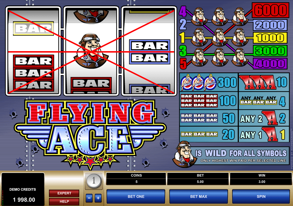 flying ace игровой автомат